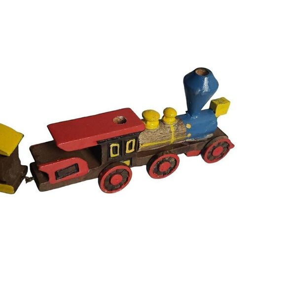 Vintage 1950s Toy Train Candle Holders - Picture 8 of 16